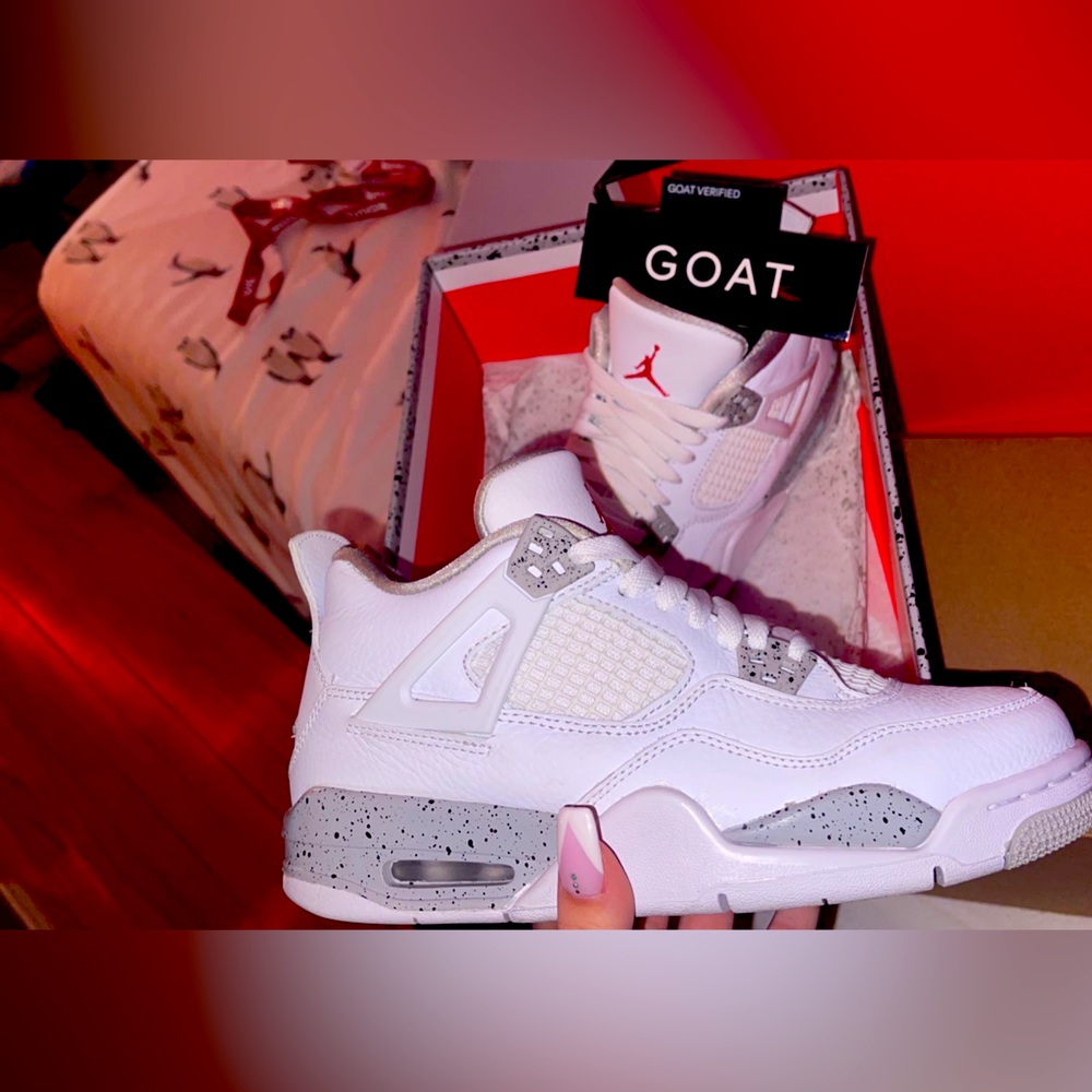Jordan 4 retro white Oreos